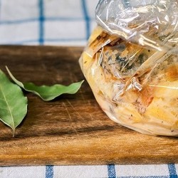 Картоф с грибами в рукаве или горшочке