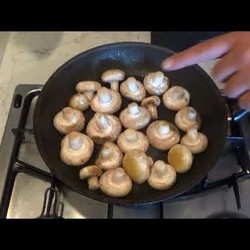 Самые вкусные жареные шампиньоны !