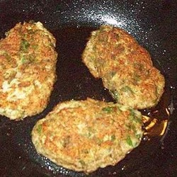 Котлеты из кабачков, капусты с фаршем