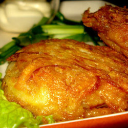 Рыба в картофельном кляре.