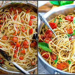 06:45 Итальянские спагетти с томатами - лёгкий рецепт! Паста с сыром