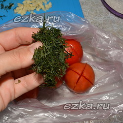 Помидоры в пакете