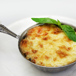 Жюльен с курицей и грибами