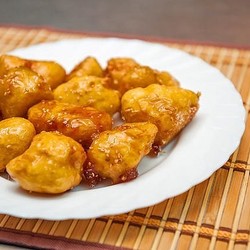Фрукты в карамели по-китайски