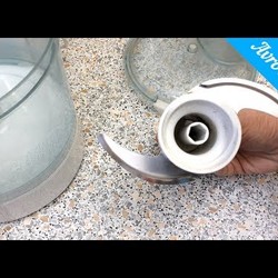 Точим лезвие блендера