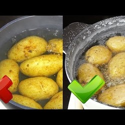 ВАРЮ КАРТОФЕЛЬ! в соли и в духовке