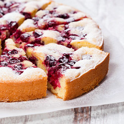 Пирог с ягодами