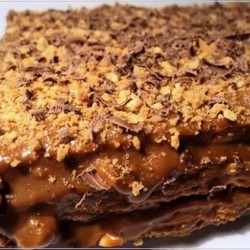 Шоколадный торт со сгущенкой