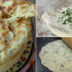 Национальная кухня Северного Кавказа: безумно вкусные хычины с сыром и зеленью!
