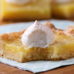 Lemon Meringue Bars Recipe by Tasty