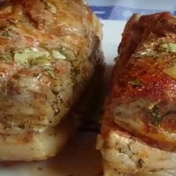 Cало, запеченное в фольге в духовке