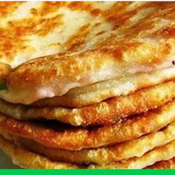 Сырные лепешки на кефире в сковороде!