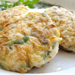 Котлеты из кабачков с сыром
