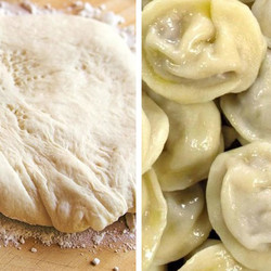 Универсальное тесто для пельменей, пиццы, чебуреков, мантов