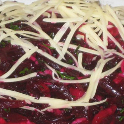 закусочный салатик из свеклы