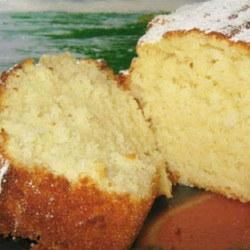 Ванильный кекс на кефире