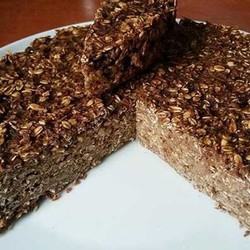  Шоколадный пирог из овсянки