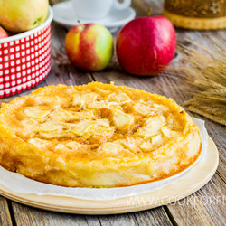 Яблочный пирог 'Невидимый'