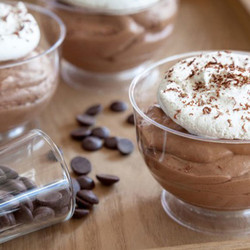 Быстрый шоколадно-кофейный десерт за 10 минут