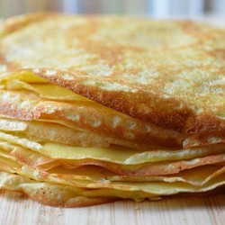 Вкусные тонкие блины без яиц!