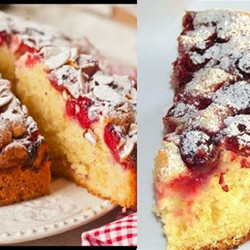 Венский пирог с вишней