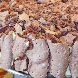 Кофейный торт «Мокко-крем» с безе