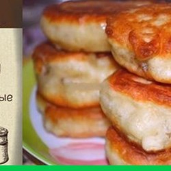 Оладьи с бананом, приготовленные на кефире