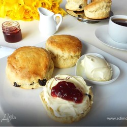 "Правильные" британские сконы (готовим с "HomeQueen")