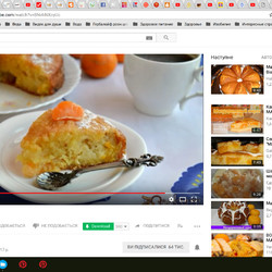 Мандариновый пирог