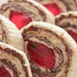 Вафельний рулет з желе