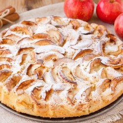 яблочный пирог