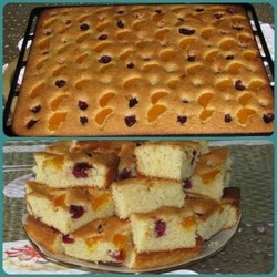 Пирог на минеральной воде