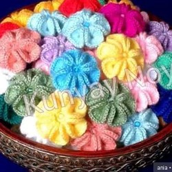 Цветок крючком