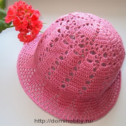 Летняя шляпка