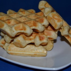 Сырные вафли на белом вине