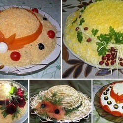 САЛАТ ШЛЯПКА