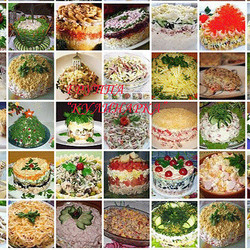 35 ЛУЧШИХ САЛАТОВ В ОДНОМ СБОРНИКЕ.УКРАСЯТ ЛЮБОЙ ПРАЗДНИЧНЫЙ СТОЛ.Ставьте "Класс!", чтобы сохранить его на своей страничке.