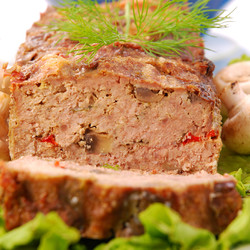 Мясной хлеб из индейки с овощами - рецепт RussianFood