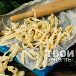 Домашняя лапша для супа