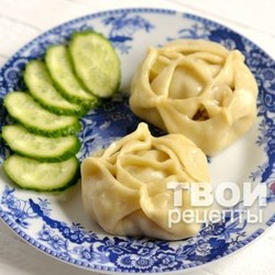 Манты с картошкой