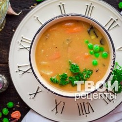 Постный гороховый суп