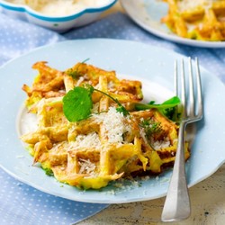 Вафли из кабачка - рецепт RussianFood