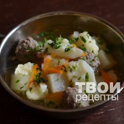 Суп с цветной капустой