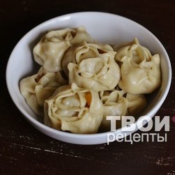 Манты с тыквой