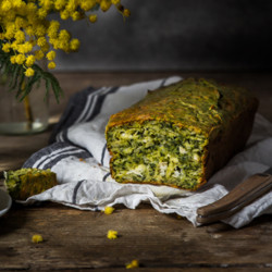 Кекс со шпинатом и козьим сыром - рецепт RussianFood