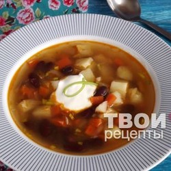 Фасолевый суп чили