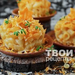 Макароны в сырном соусе