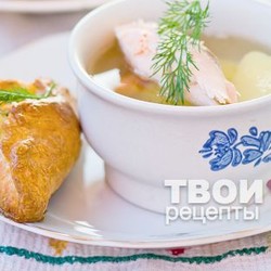 Уха из красной рыбы