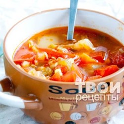 Овощной диетический суп