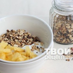 Мюсли на сковороде